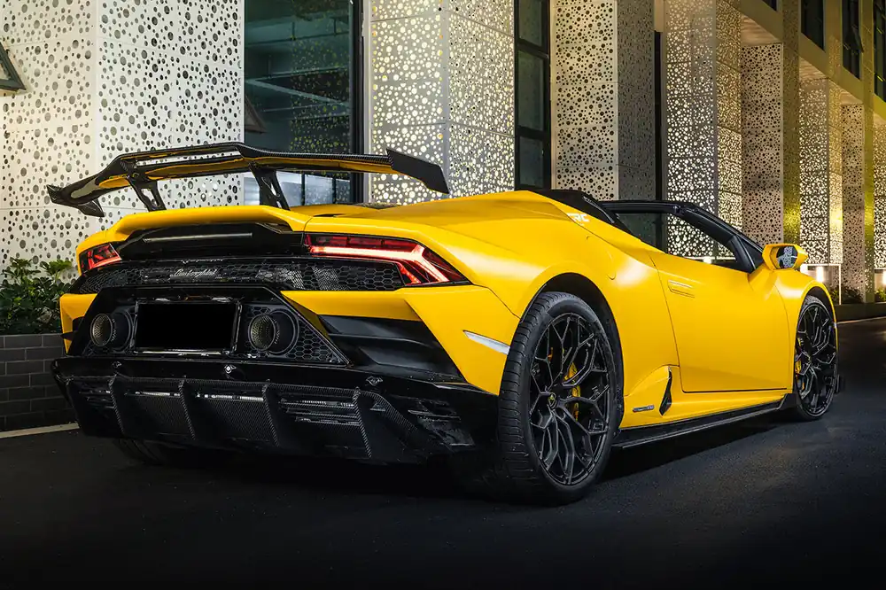 DarwinPRO 2019-2023 Lamborghini Huracan EVO OD Style Dry Carbon Rear Diffuser
