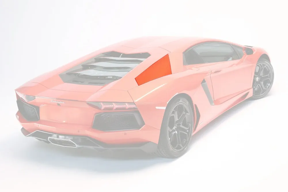 DarwinPRO 2011-2016 Lamborghini Aventador LP700 Coupe Carbon Fiber Rear Intake Panel