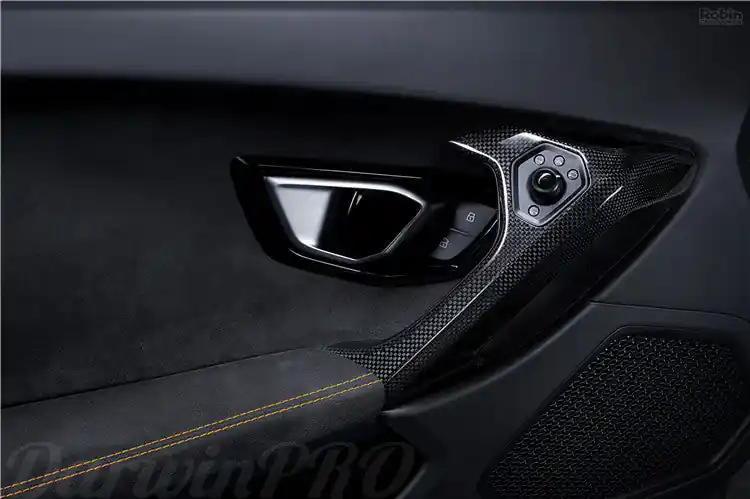 DarwinPRO 2015-2023 Lamborghini Huracan LP610 & LP580 & EVO Autoclave Carbon Fiber Door Handle