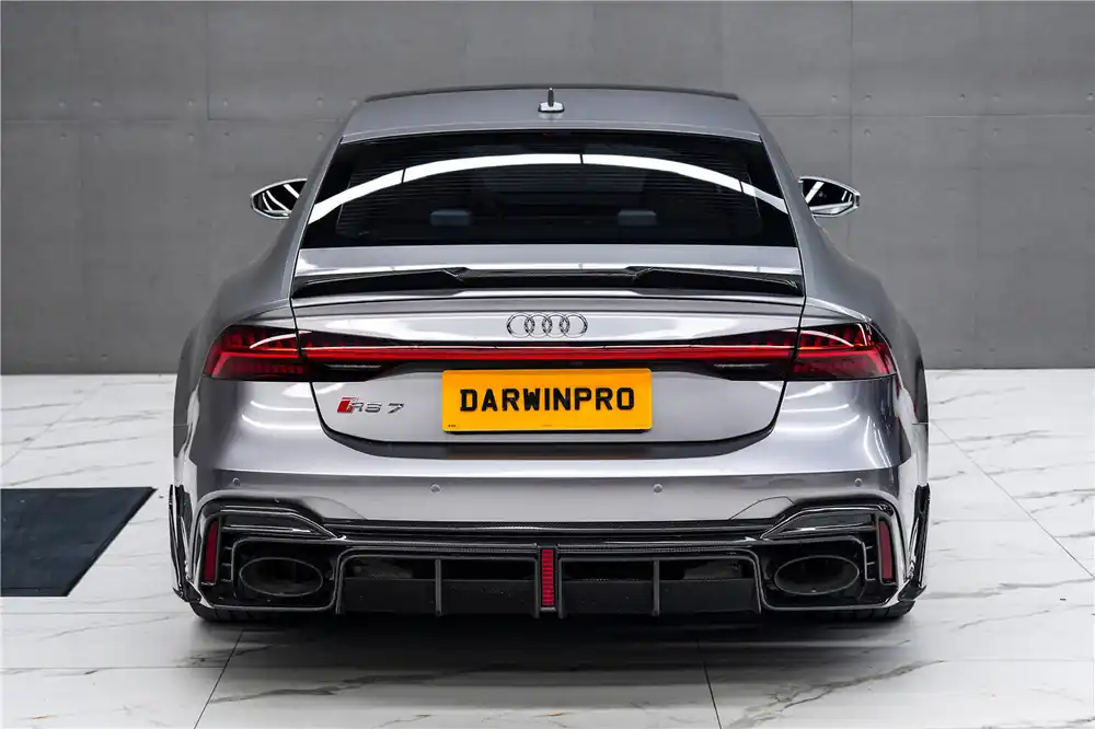 DarwinPRO IMP Performance Ver.2 Rear Diffuser | 2019-2025 Audi RS6 Avant C8 RS7 C8 Quattro