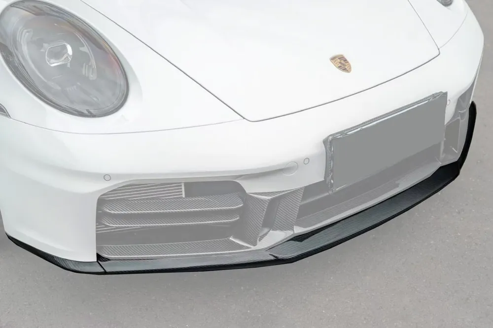 DarwinPRO 2024-UP Porsche 992.2 Facelift Carrera 2C 4C Coupe Cabriolet Sport Design Only OE Style Front Lip
