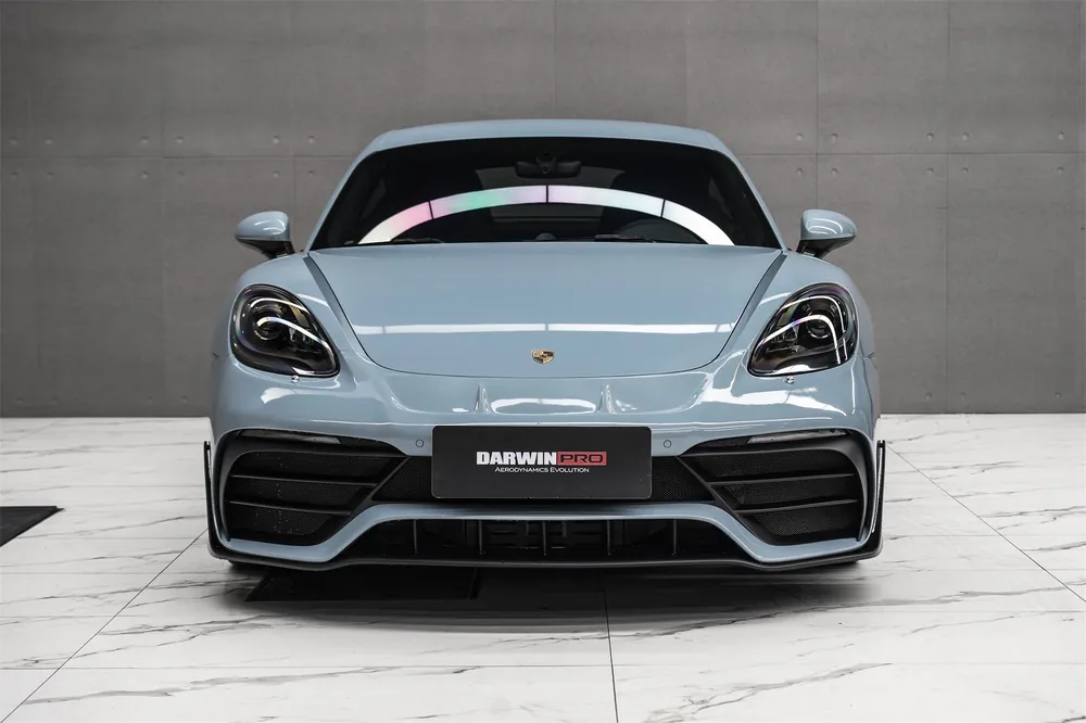 DarwinPRO 2016-2020 Porsche 718 Cayman And Boxster Stuttmate Part Carbon Fiber Front Bumper