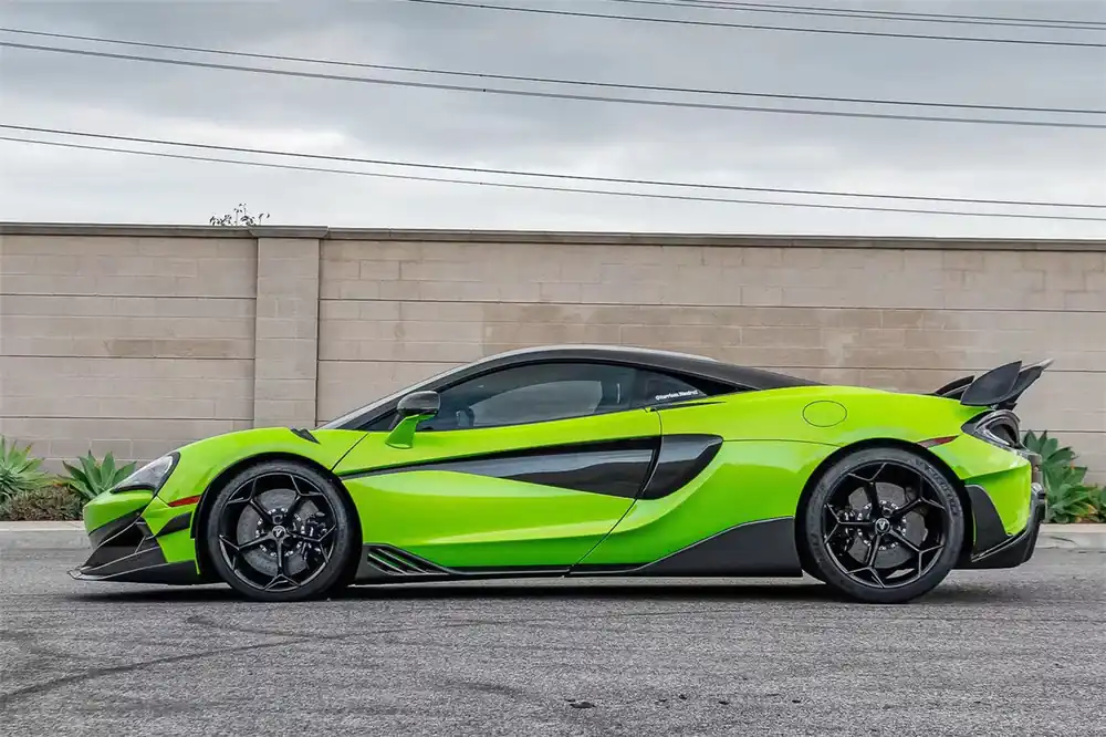 DarwinPRO BKSS Style Carbon Fiber Side Skirts Under Board | 2015-2021 McLaren 600LT, 540C, 570S
