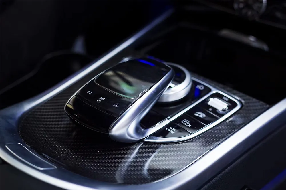 DarwinPRO 2019-2023 Mercedes Benz W464 G550 G63AMG G-Class Dry Carbon Fiber Center Console Replacement