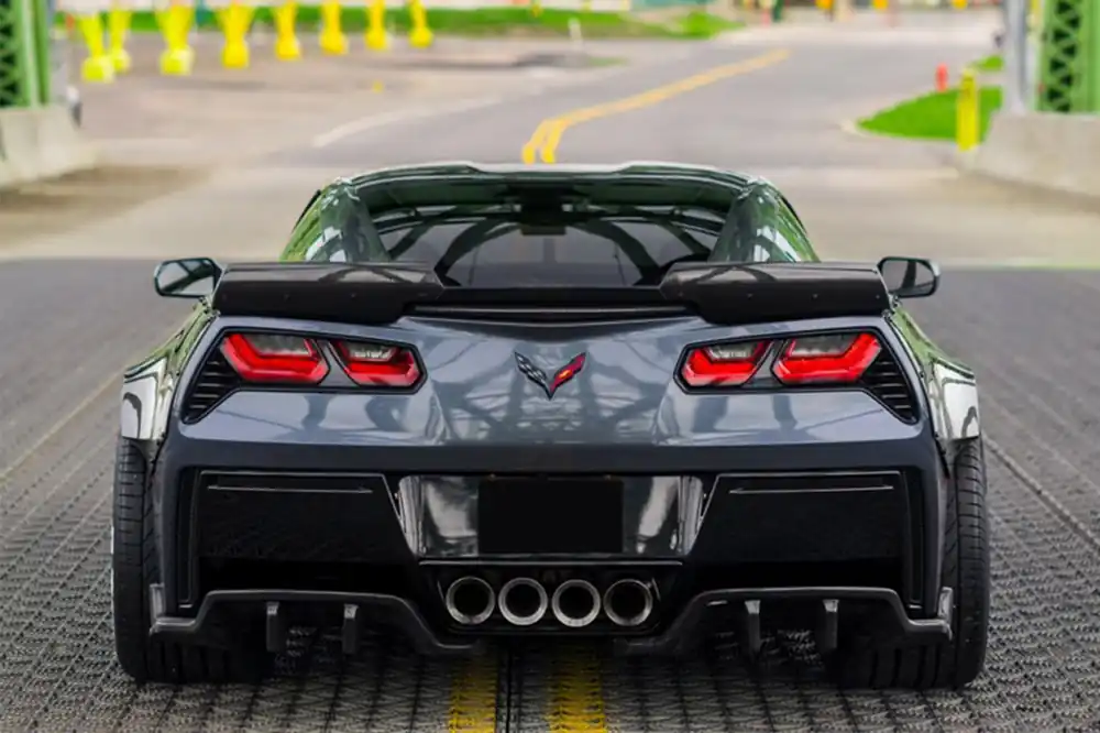 DarwinPRO 2013-2019 Corvette C7 Z51 Z06 Grandsport Carbon Fiber Trunk Spoiler