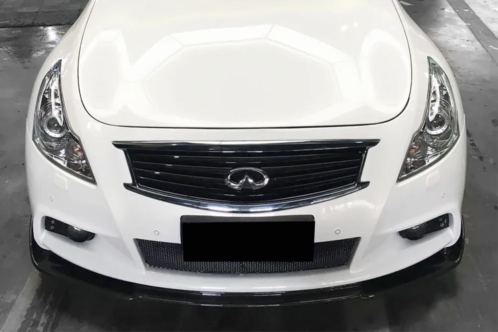 DarwinPRO EU Style Carbon Fiber Front Lip | 2010-2013 Infiniti G25 G37 Sedan