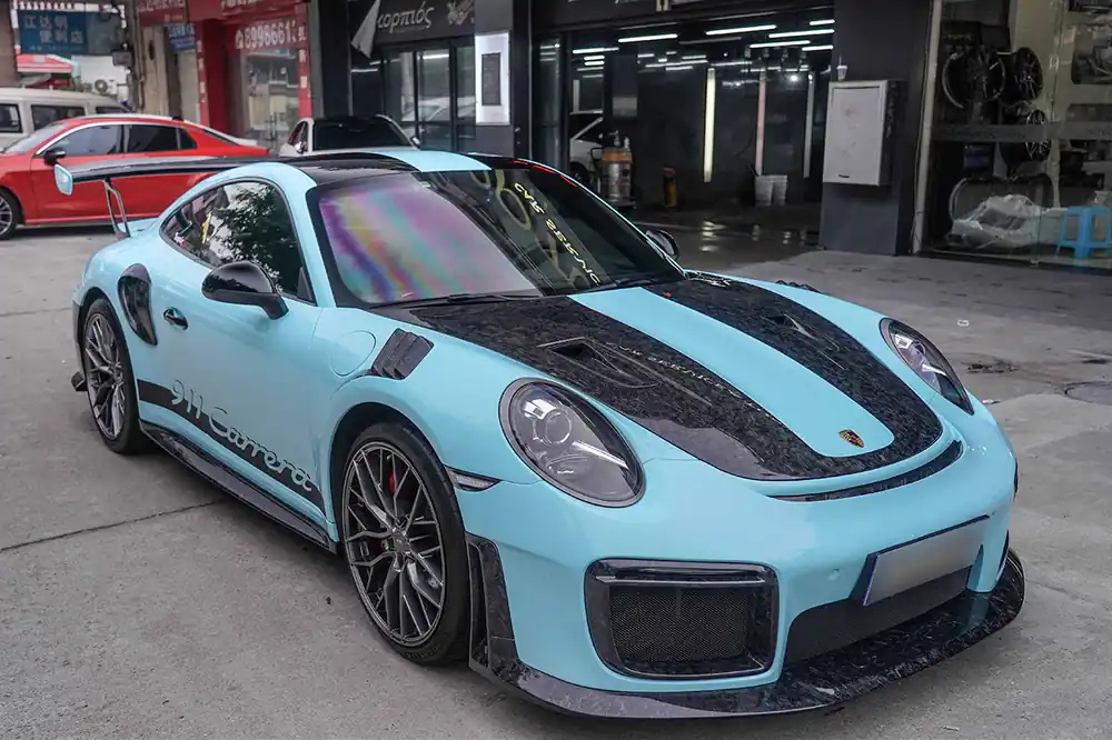 DarwinPRO 2016-2019 Porsche 911 991.2 Carrera S GT2RS-Style Partial Carbon Fiber Full Body Kit