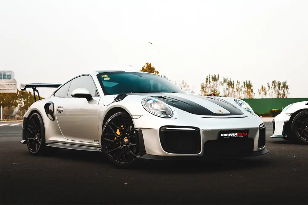 DarwinPRO 2012-2015 Porsche 911 991.1 Carrera S 2C Convert 991.2 GT2RS Style Part Carbon Fiber Full Body Kit