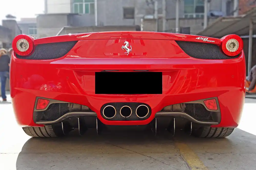 DarwinPRO Carbon Fiber Rear Diffuser | 2010-2015 Ferrari 458 Coupe Spider