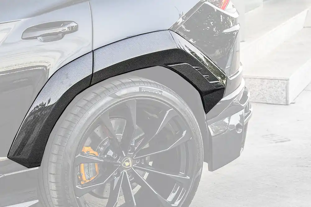 DarwinPRO iMP-Performance Carbon Fiber Rear Wide Fender Flares | 2018-2022 Lamborghini Urus