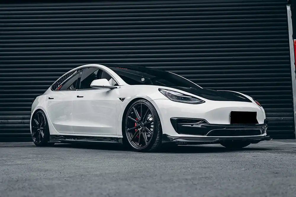 DarwinPRO IMP Performance Carbon Fiber Front Lip | 2017-2023 Tesla Model 3