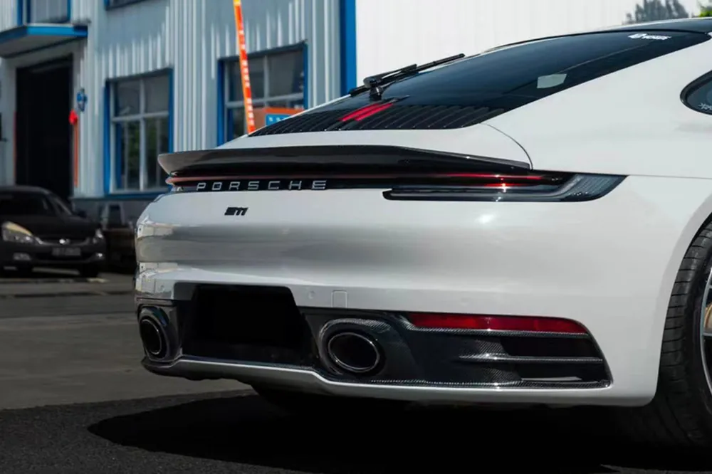 DarwinPRO 2019-2023 Porsche 911 992 Carrera S 4 4S Targa Cabriolet BKSS Style Trunk Wing