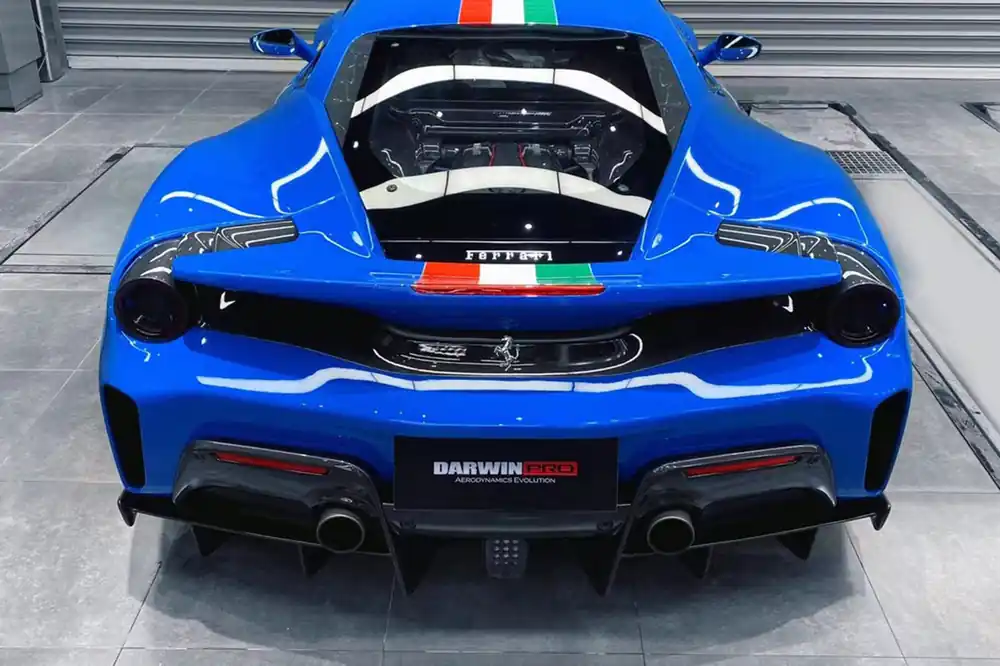 DarwinPRO Rear Bumper (Not including Diffuser) | 2018-2022 Ferrari 488 Pista