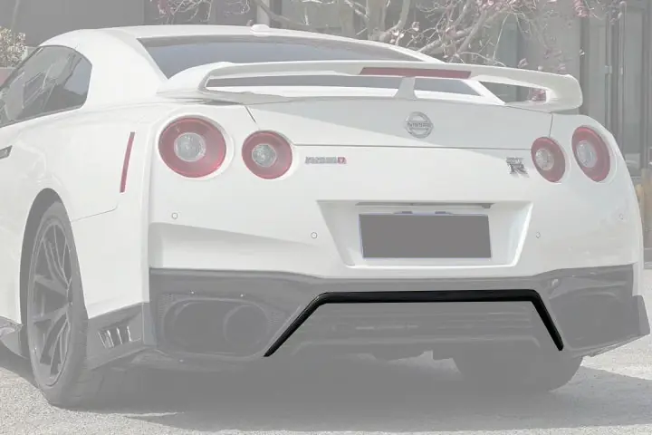 DarwinPRO Carbon Fiber Rear Diffuser Valance | 2017-2023 Nissan GTR R35