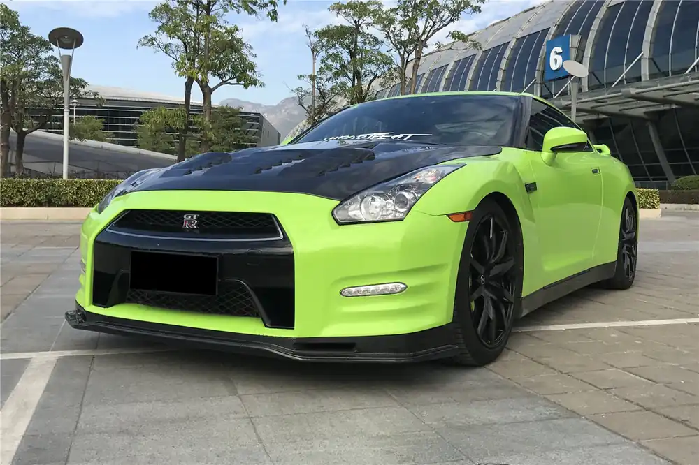 DarwinPRO NSM Style Partial Carbon Fiber Front Lip | 2012-2016 Nissan GTR R35