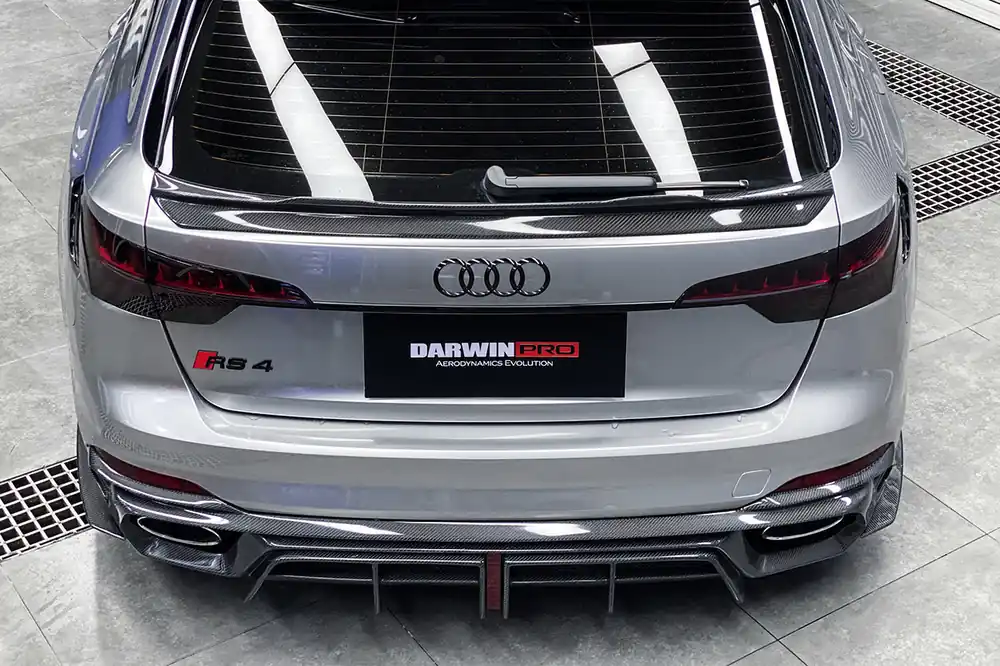 DarwinPRO BKSS Style Rear Decklid Spoiler | 2017-2024 Audi RS4 B9 B9.5 & S4 B9 B9.5