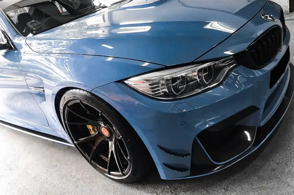 DarwinPRO BKSS Style Carbon Fiber Canards | 2014-2020 BMW M3 M4