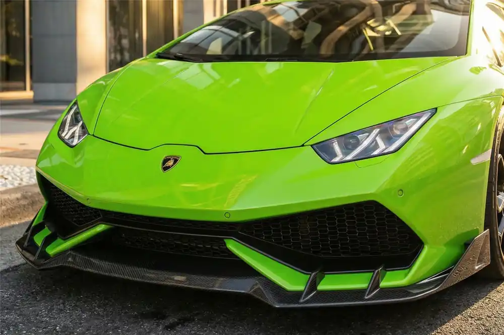 DarwinPRO AO Style Carbon Fiber Front Lip | 2015-2020 Lamborghini Huracan LP610
