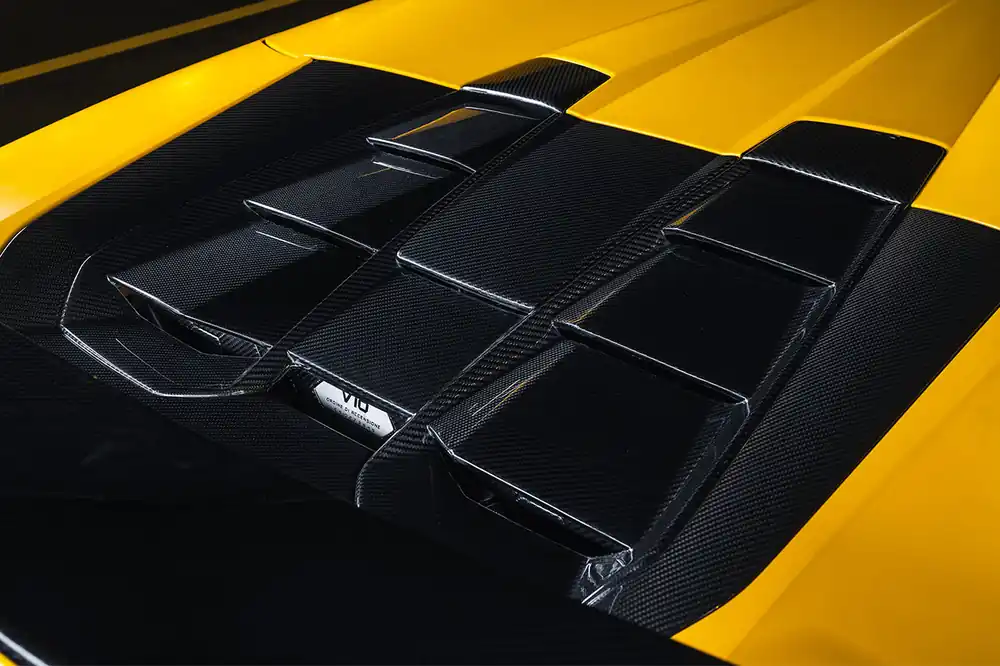 DarwinPRO OD Style Dry Carbon Engine Trunk Hood | 2019-2023 Lamborghini Huracan EVO Spyder