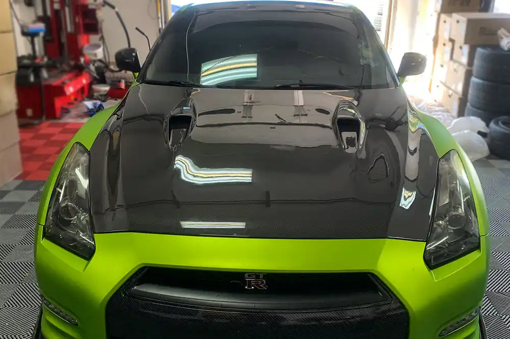 DarwinPRO BSE Style Carbon Fiber Hood | 2008-2016 Nissan GTR R35