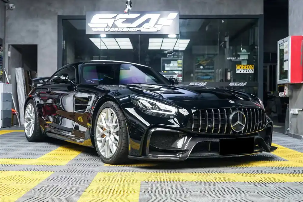 DarwinPRO IMP Carbon Fiber Side Skirts | 2017-2021 Mercedes Benz AMG GT R