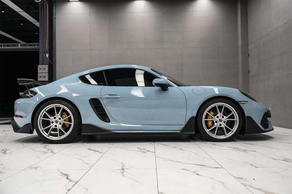 DarwinPRO Stuttmate Carbon Fiber Side Skirts | 2016-2025 Porsche 718 Cayman, Boxster