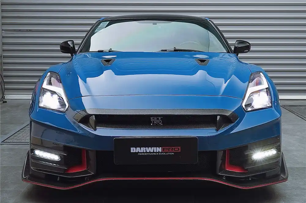 DarwinPRO Nismo Style Carbon Fiber Front Bumper | 2008-2023 Nissan GTR R35