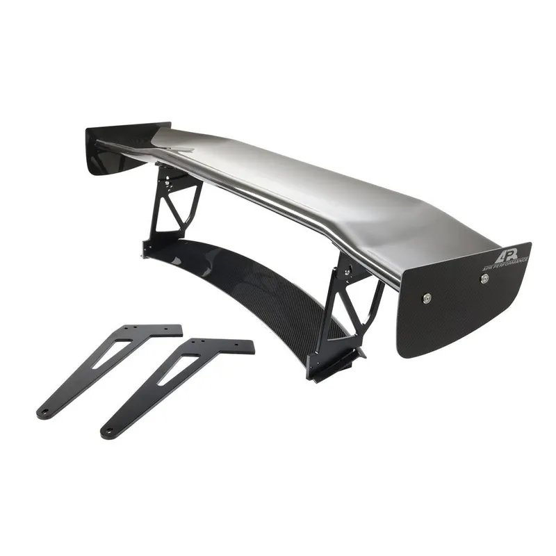 APR GTC-500 Carbon Fiber Adjustable Wing and Trunk Panel Replacement (2016-2022 Audi R8)