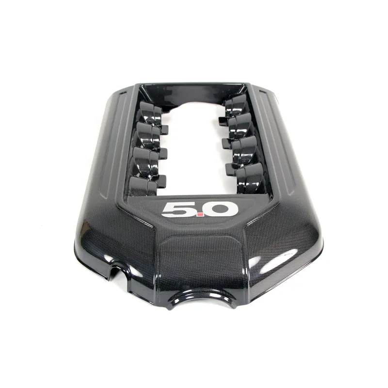 APR Carbon Fiber 5.0 Engine Plenum Cover (2011-2014 Ford Mustang GT Manual Trans)