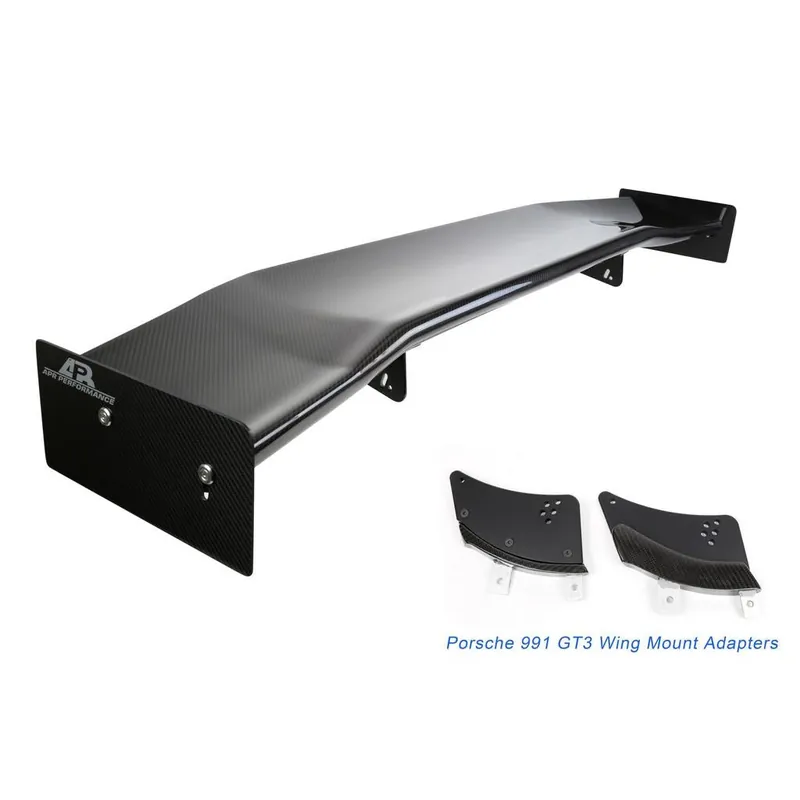 APR 71" GTC-500 Carbon Fiber Adjustable Wing (2013-2019 Porsche 991 GT3)