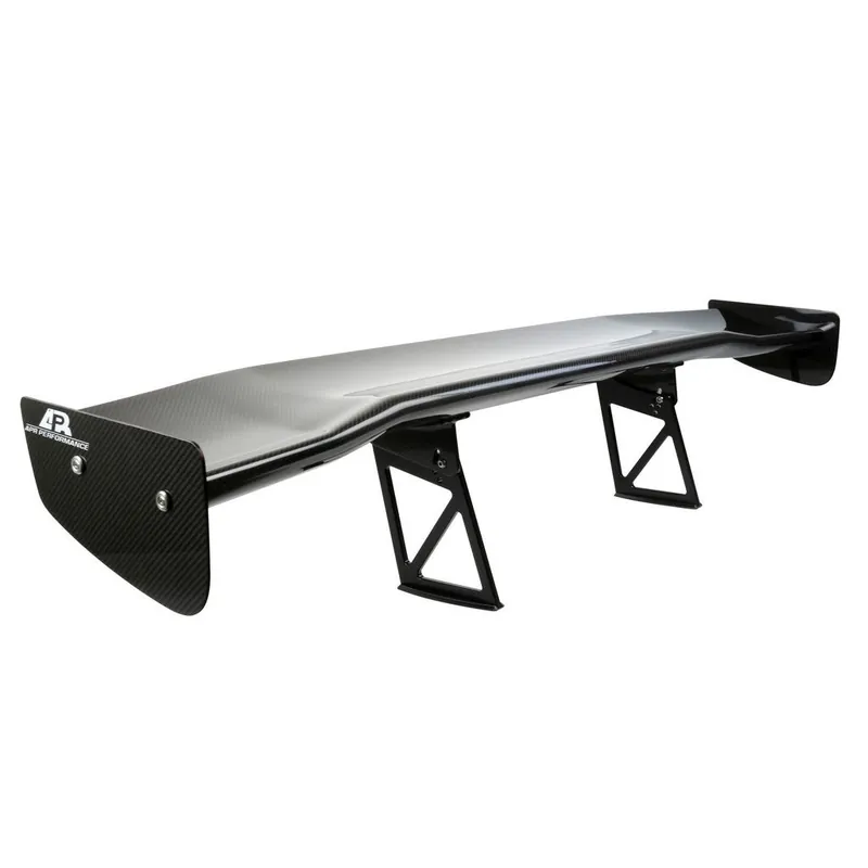 APR GTC-500 71" Carbon Fiber Adjustable Wing (2021+ Tesla Model S Plaid)