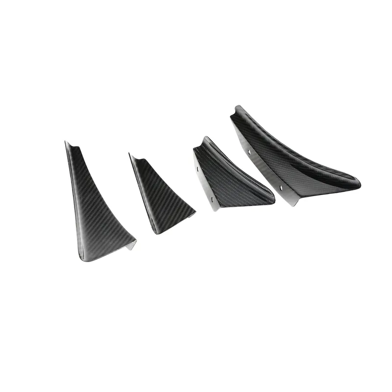 APR Carbon Fiber Front Bumper Canards (2023+ Honda FL5 Civic Type R)
