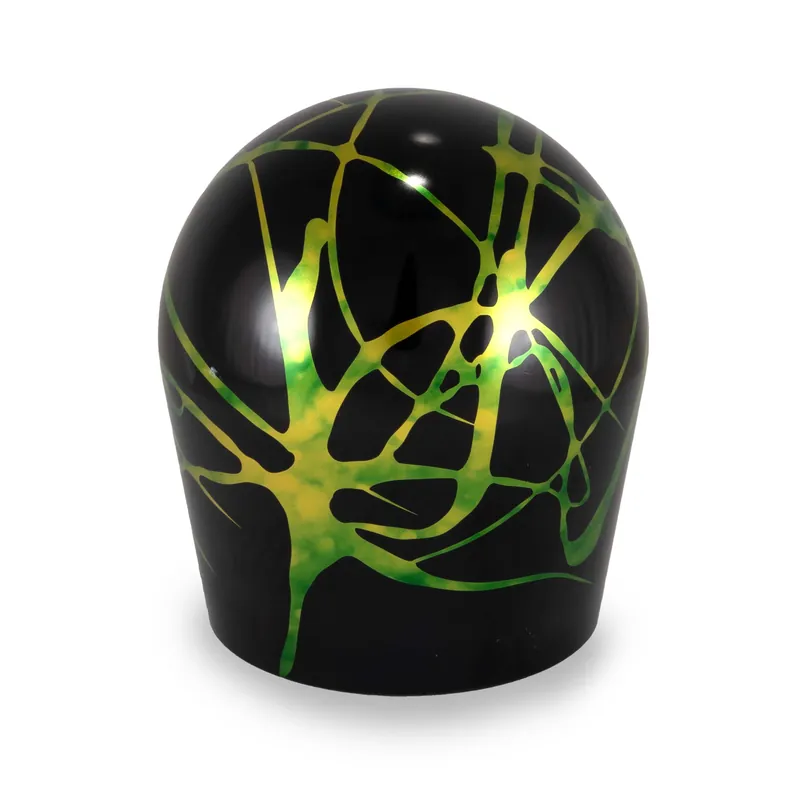 Billetworkz Shift Knob – Black w/ Toxic Splash - Toyota GR Corolla / Corolla Hatch