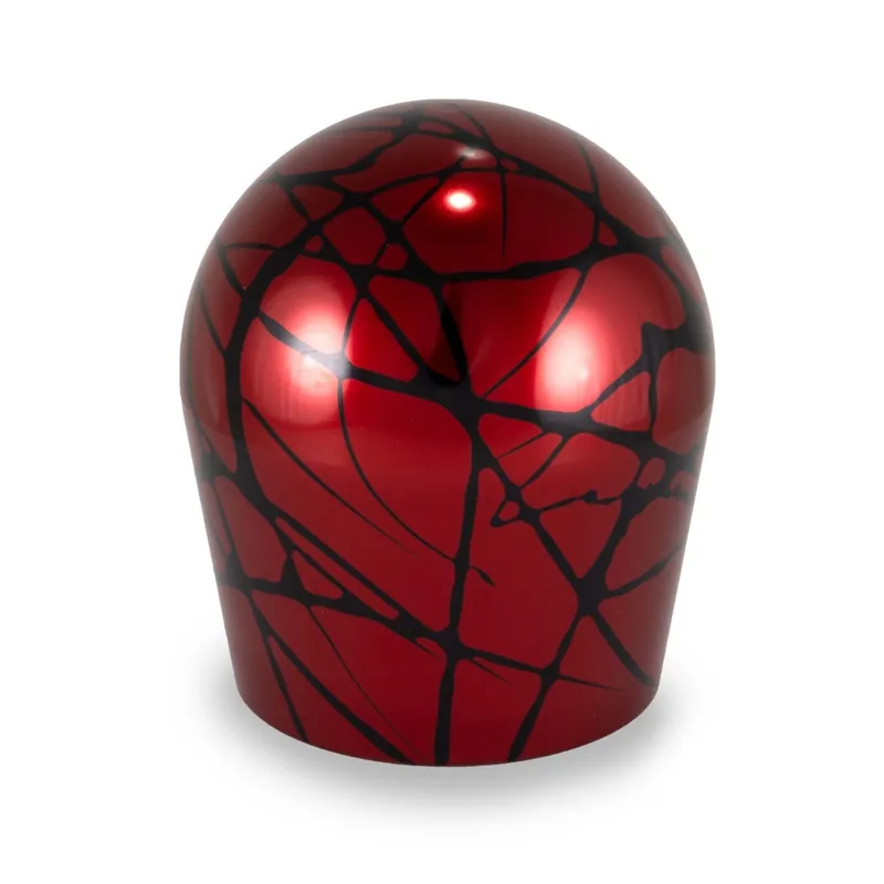 Billetworkz Shift Knob – Red w/ Black Splash - Toyota GR Corolla / Corolla Hatch