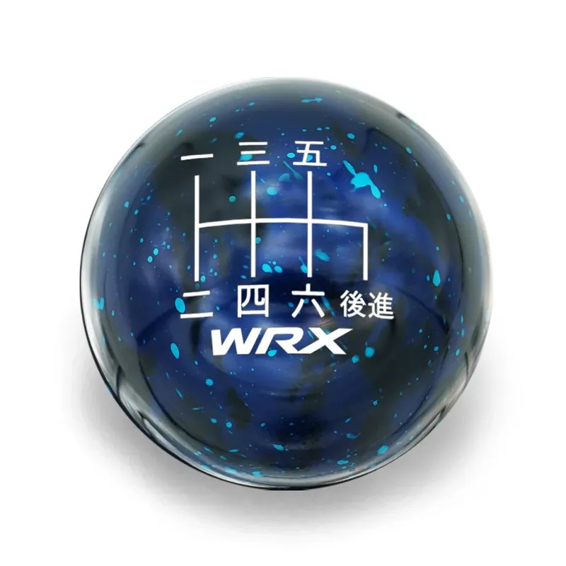 Billetworkz Cosmic Space Shift Knob - 6 Speed WRX Japanese Engraving - Subaru WRX 2015-2025