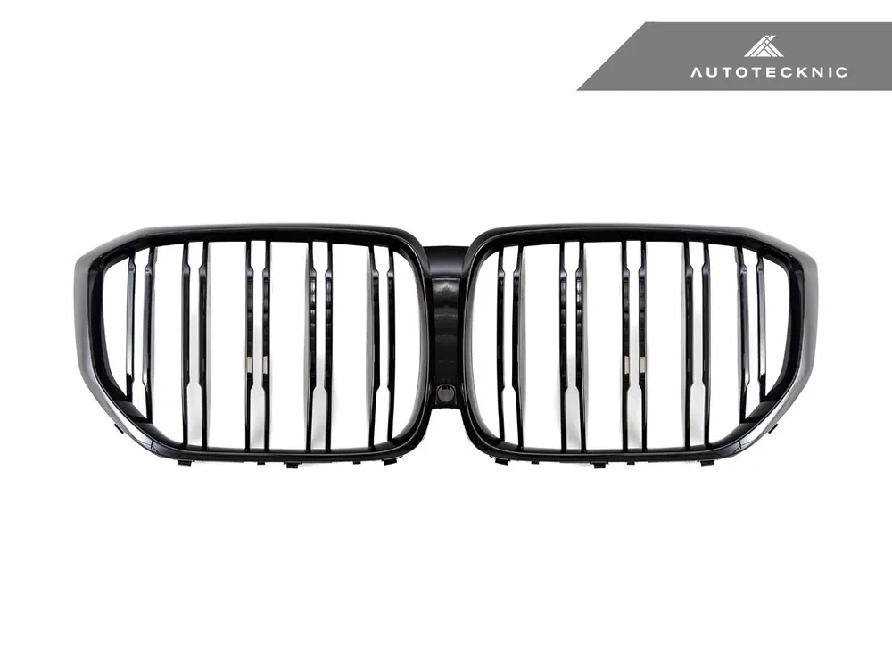 AutoTecknic Dual-Slats Gloss Black Front Grille - G05 X5 Pre-LCI