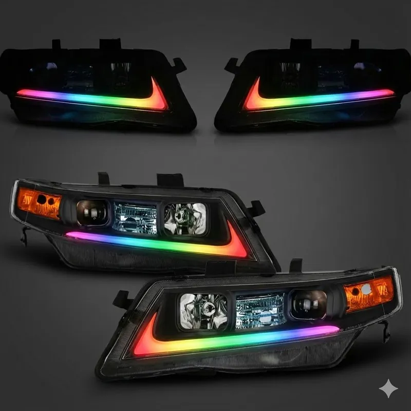NTXGlow RGB Headlights | 2004-2008 Acura TSX