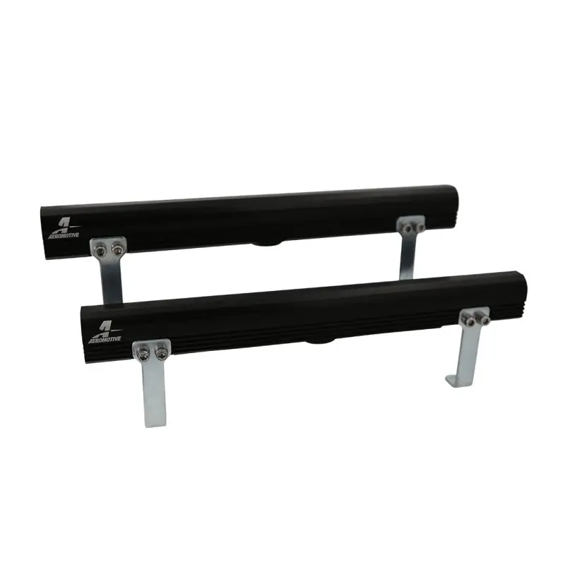 Aeromotive Edelbrock SBC Victor E Fuel Rails - Black