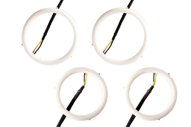 Diode Dynamics Halo Lights LED 70mm/90mm - Red Four
