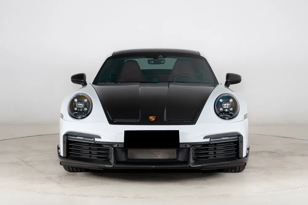 Carbonado Aero 2020-2024 Porsche 911 992.1 Turbo SD Style Autoclave Carbon Fiber Front Lip | Fits Turbo, Turbo S