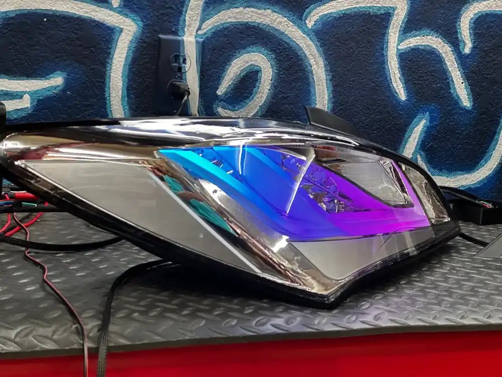 NTXGlow Clear RGB Tail Lights - Eagle Eyes | 2010-2016 Hyundai Genesis Coupe