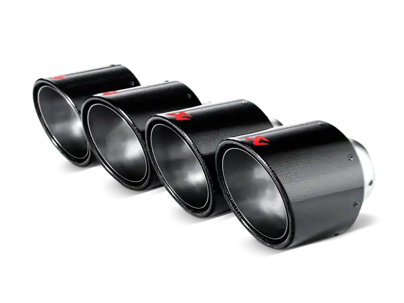 Akrapovic 06-13 Chevrolet Corvette ZO6/ZR1 (C6) Tail Pipe Set (Carbon 125 mm)