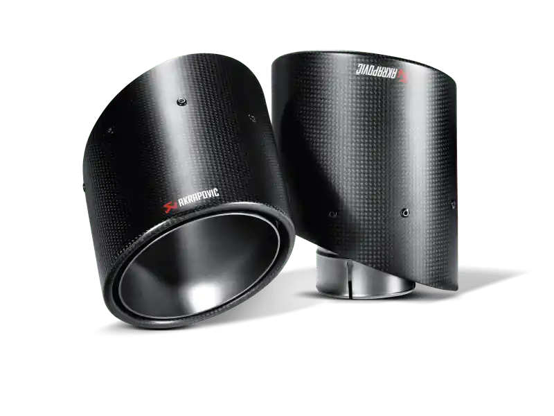 Akrapovic 08-14 Mitsubishi Lancer Evolution Tail Pipe Set (Carbon)