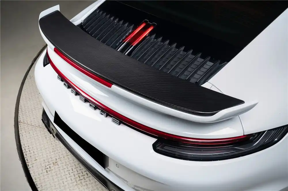 Carbonado SD Style Autoclave Carbon Fiber Trunk Spoiler Wing | 2020-2024 Porsche 911 992.1 Turbo, Turbo S