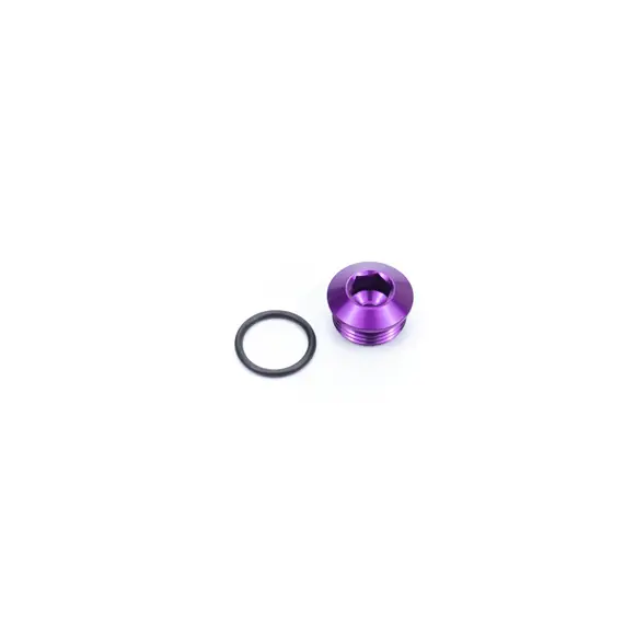 ColorFittings -10 AN ORB Plug w/ O-Ring (Slimline)