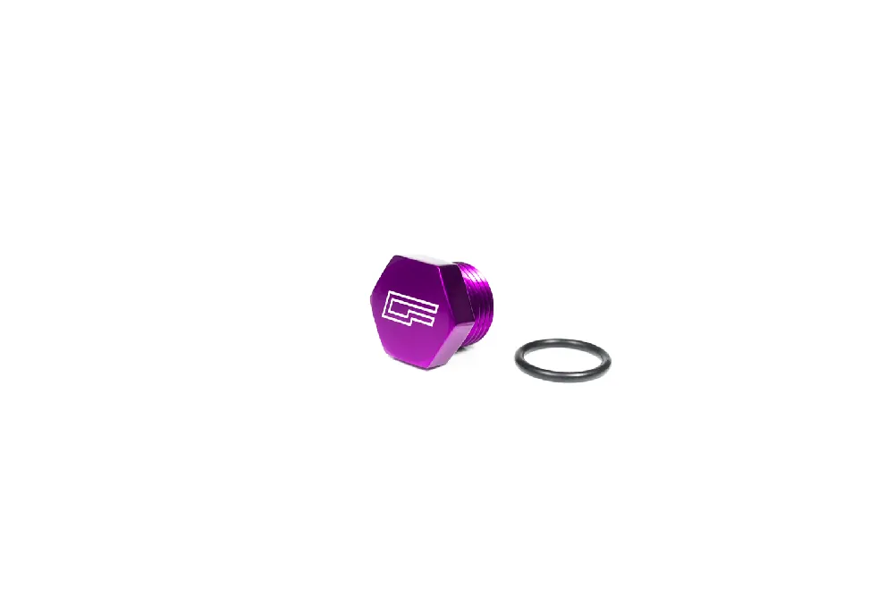 ColorFittings -6 AN ORB Plug w/ O-Ring