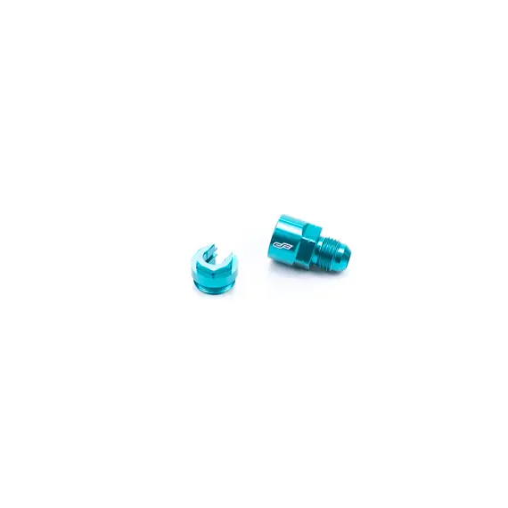 ColorFittings EFI Connector AN6 to 5/16" Quick Connect (Threaded Style)