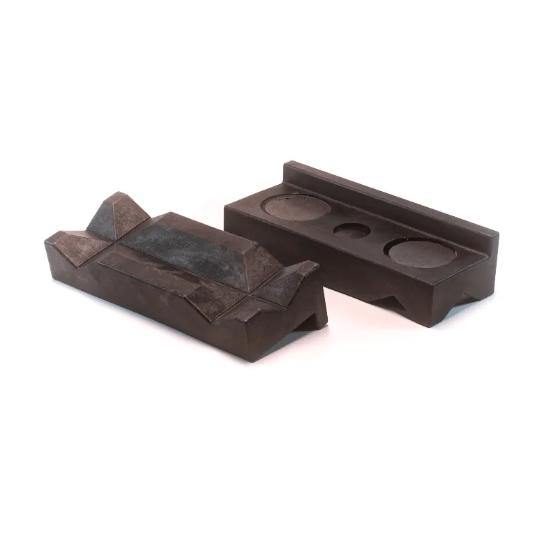 ColorFittings Plastic Vice Jaw Inserts for AN Fitting Assembly