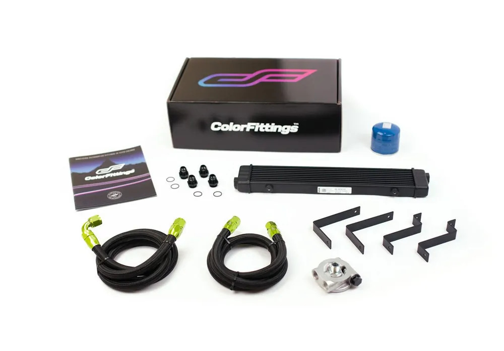ColorFittings 2022+ Kona N Arctic Series Oil Cooler Kit