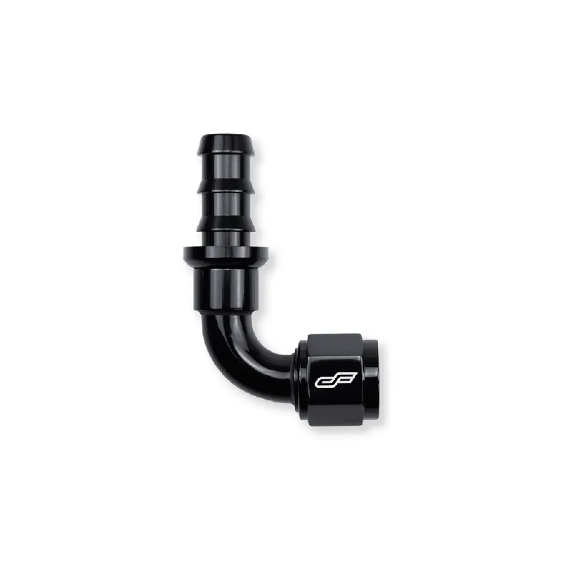 ColorFittings -10 AN 90 Degree Female Push-Loc Fitting